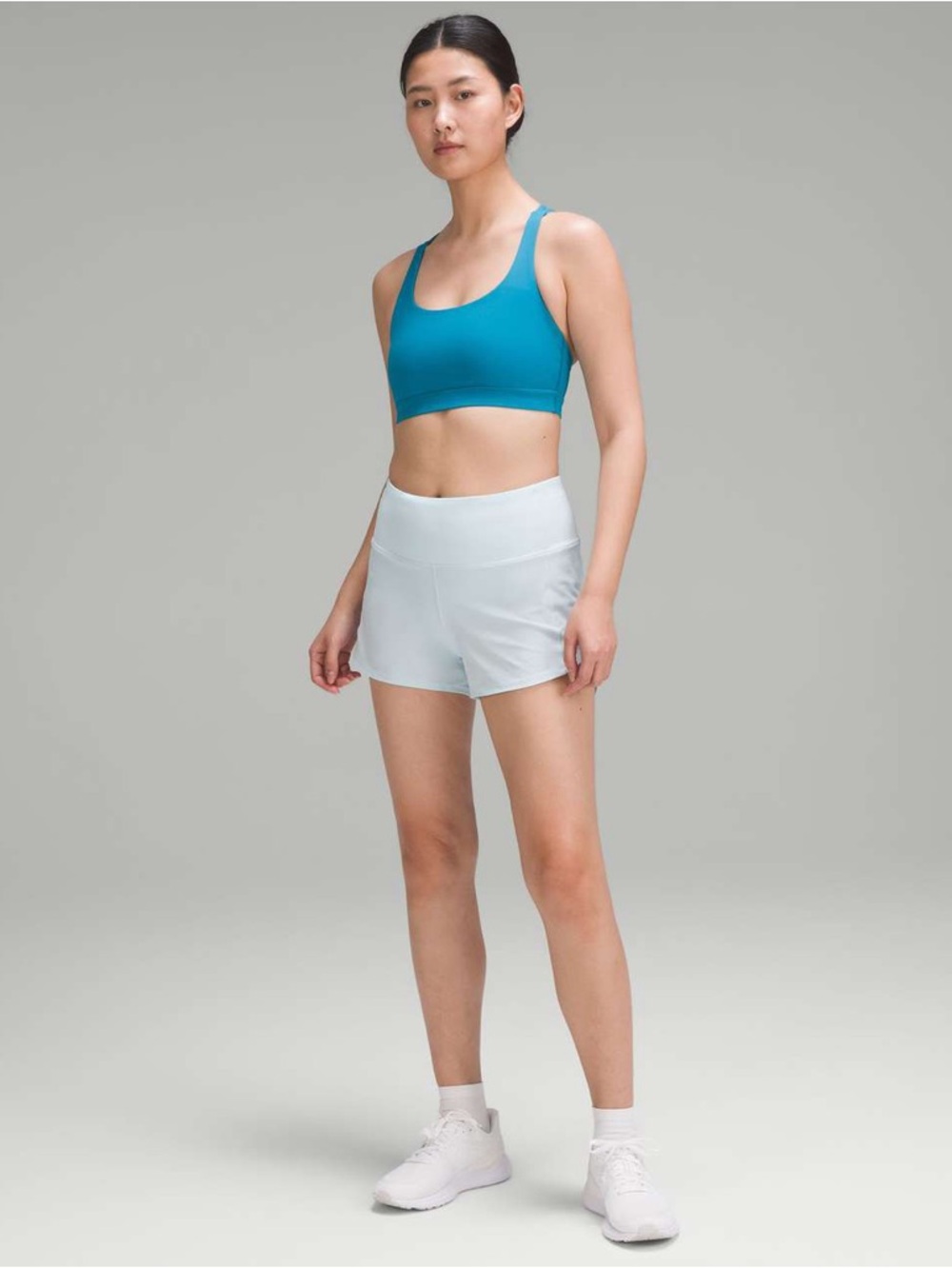 Lululemon Speed Up High-Rise Lined Short 4" Blue (First Release) Size 4